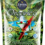 دانه قهوه ارگانیک زاویدا Premium Whole Bean Coffee, Medium Dark Roast وزن 2پوند، 907 گرم